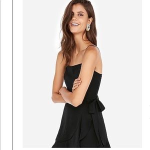 Express Little black slip dress